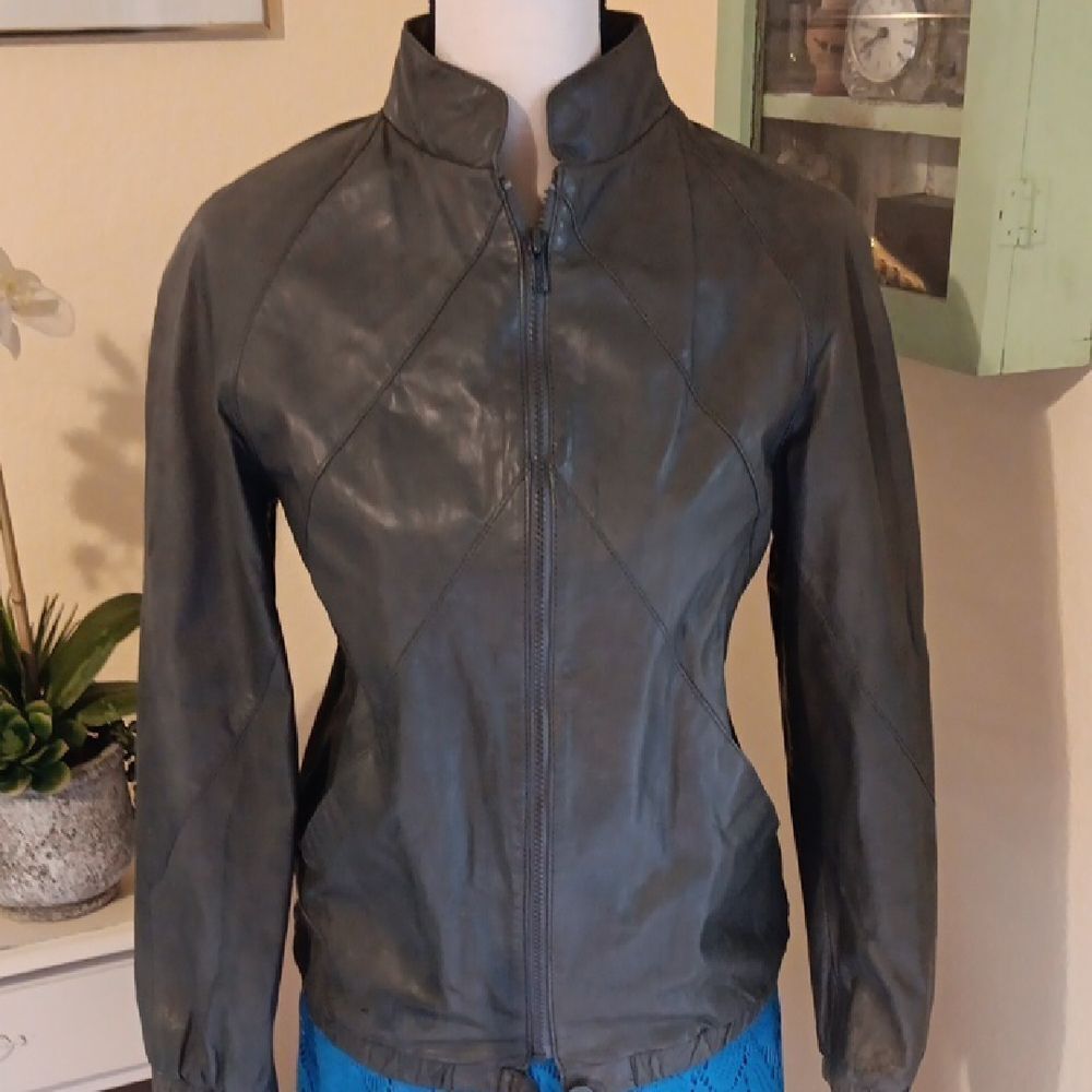 Jeffrey Banks Leather Jacket